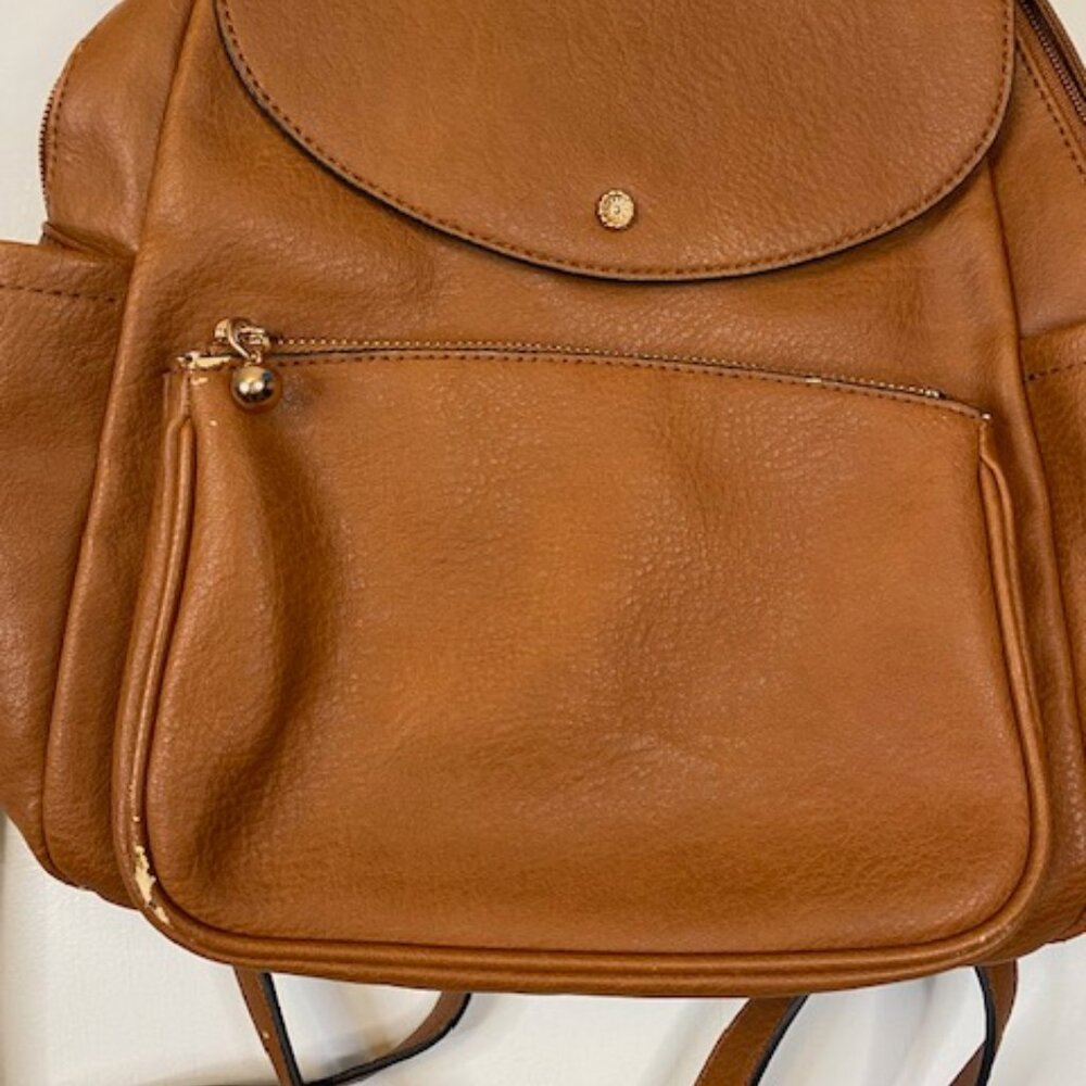 LC Lauren Conrad Tan mini backpack - Picture 3 of 10